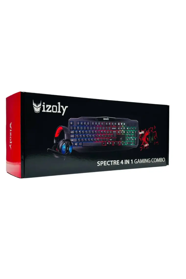 İzoly Spectre 4 In 1 Gaming Combo Klavye+Mouse+Kulaklık+Mousepad Seti