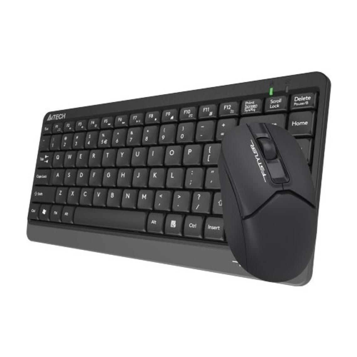 A4 TECH FG1112 2.4 Q FN-MM MİNİ KLAVYE+MOUSE SET SİYAH