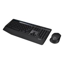 Mk345 Kablosuz Q Tr Multimedya Siyah Klavye Ve Mouse Seti - Siyah