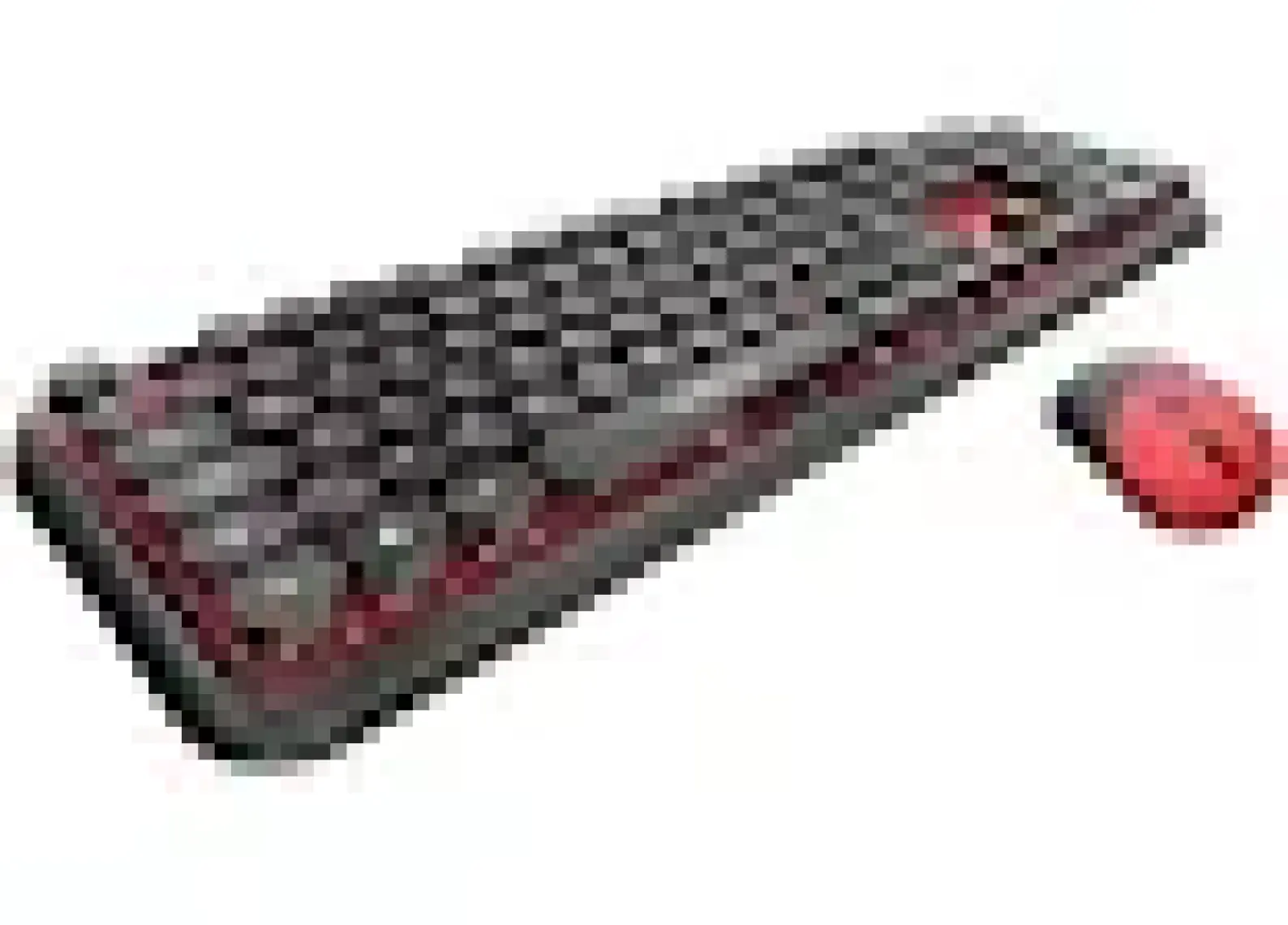 Everest Round KM-6282 Siyah/Kırmızı Kablosuz Q Multimedia Klavye + Mouse Set
