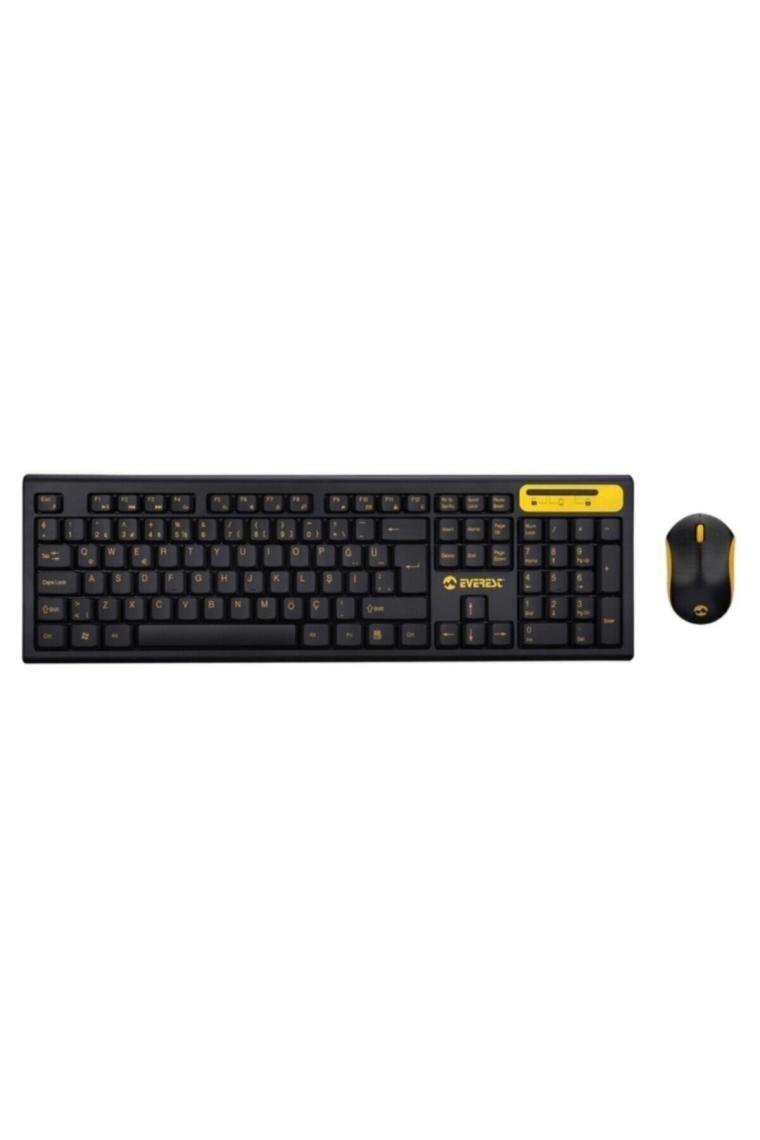 Km-5535 Usb Multi Media Kablosuz Q Standart Klavye + Mouse Set