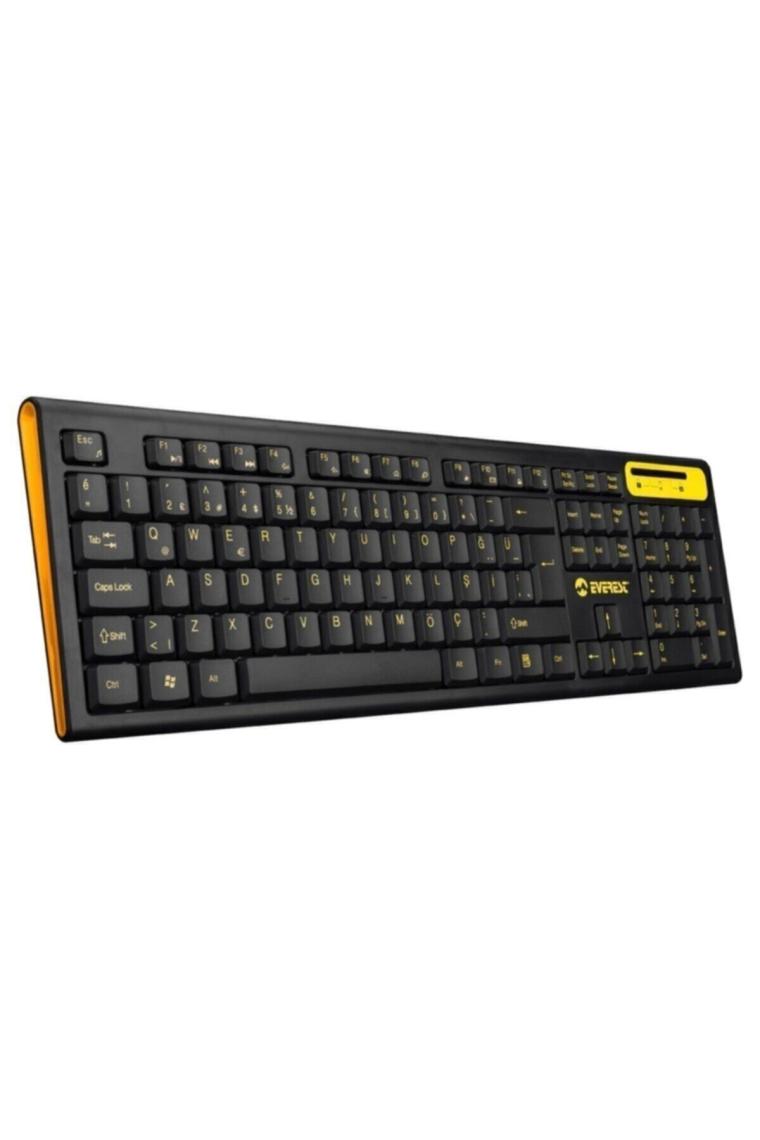 Km-5535 Usb Multi Media Kablosuz Q Standart Klavye + Mouse Set
