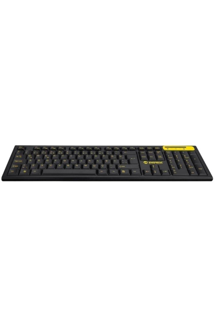 Km-5535 Usb Multi Media Kablosuz Q Standart Klavye + Mouse Set