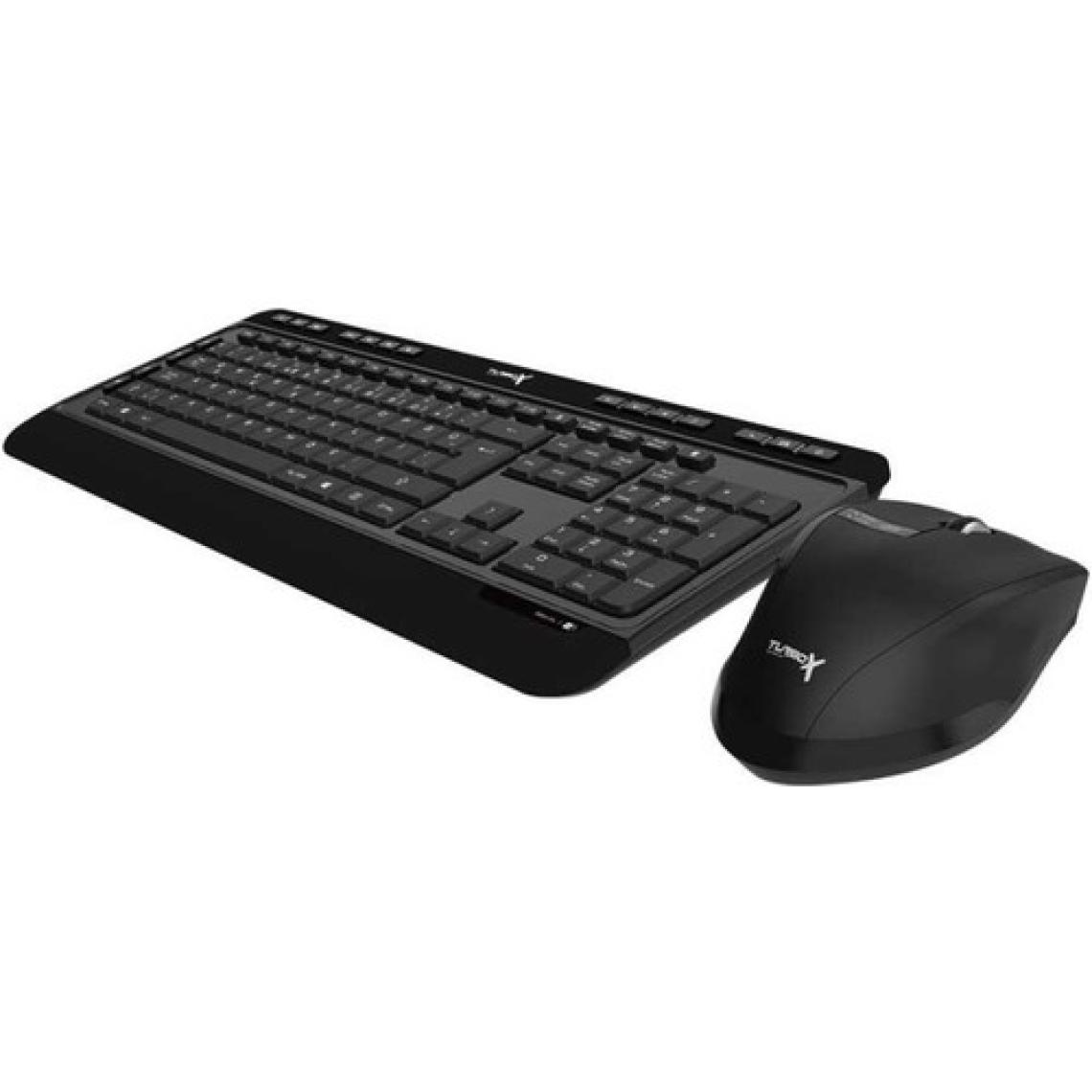 Turbox Maindesk USB Kablosuz 2.4ghz Piano Black Multimedya Standart Q Bilek Destekli Klavye ve Mouse Set