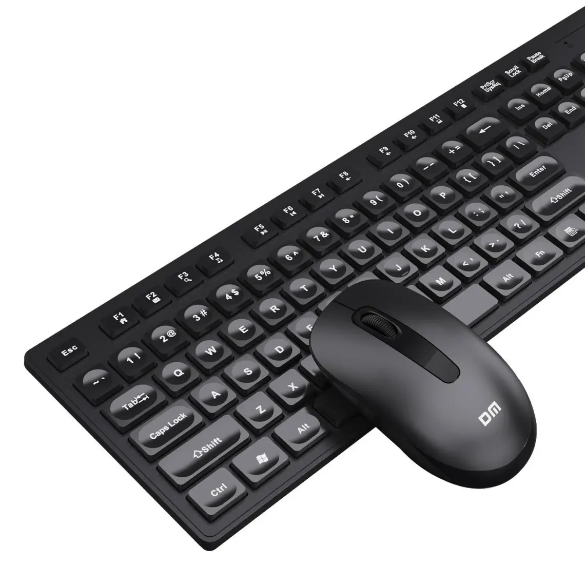 Dm K12 Kablosuz 2.4ghz Ingilizce Q Klavye ve Mouse Seti