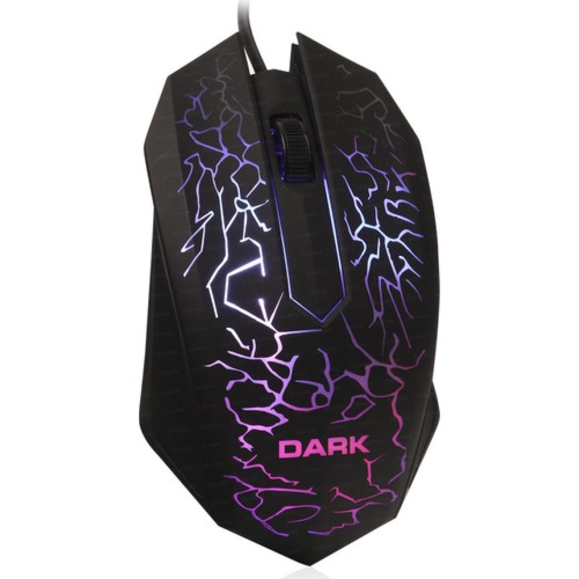 DARK Force USB Q Trk Lazer Mouse Siyah Gaming Klavye - Mouse Set DK-AC-GKM1000
