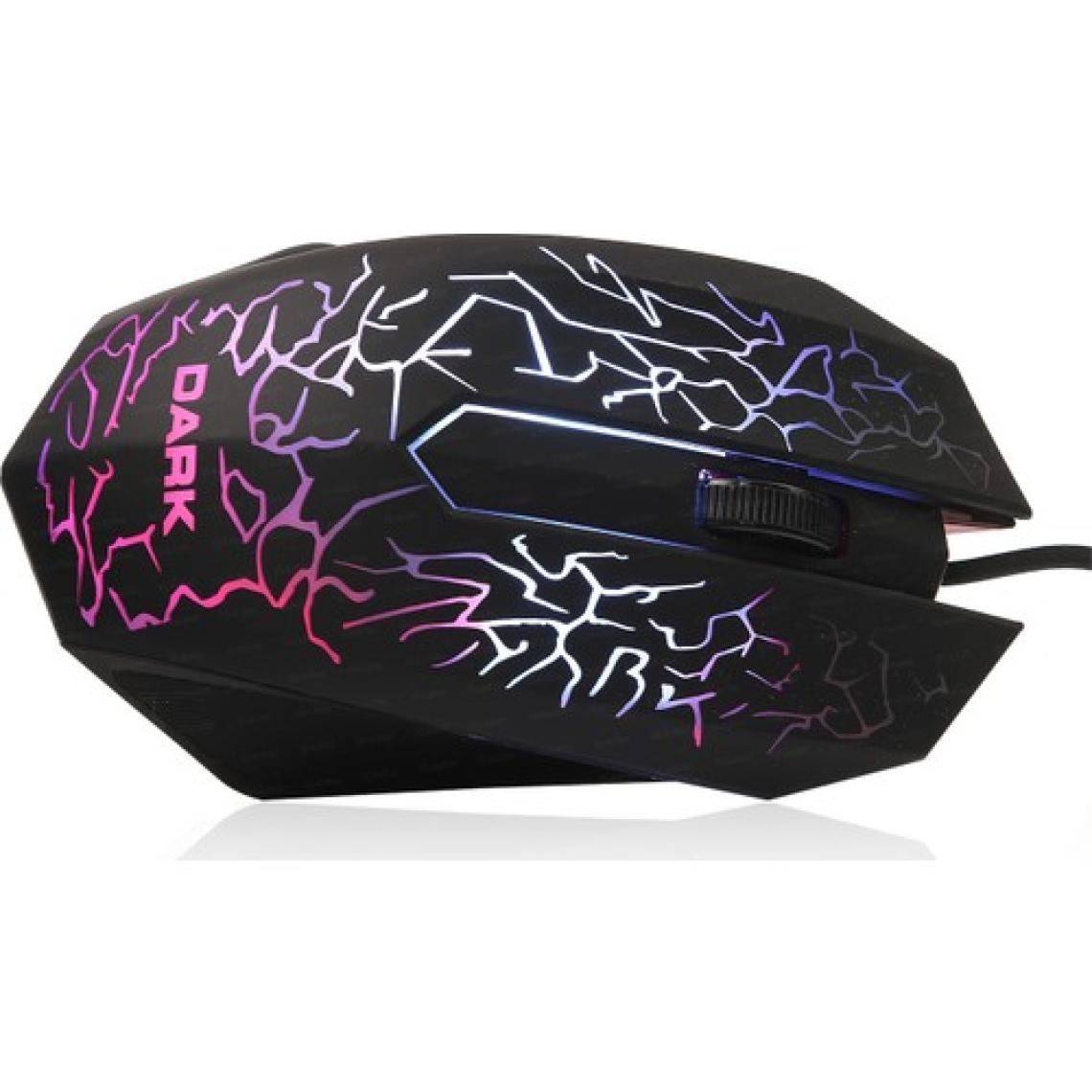 DARK Force USB Q Trk Lazer Mouse Siyah Gaming Klavye - Mouse Set DK-AC-GKM1000
