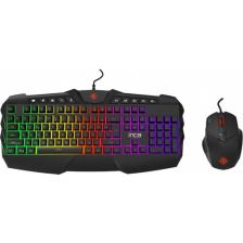 Inca Ruthless IKG-310 Rainbow Effect Oyuncu Gaming Klavye + Mouse Seti