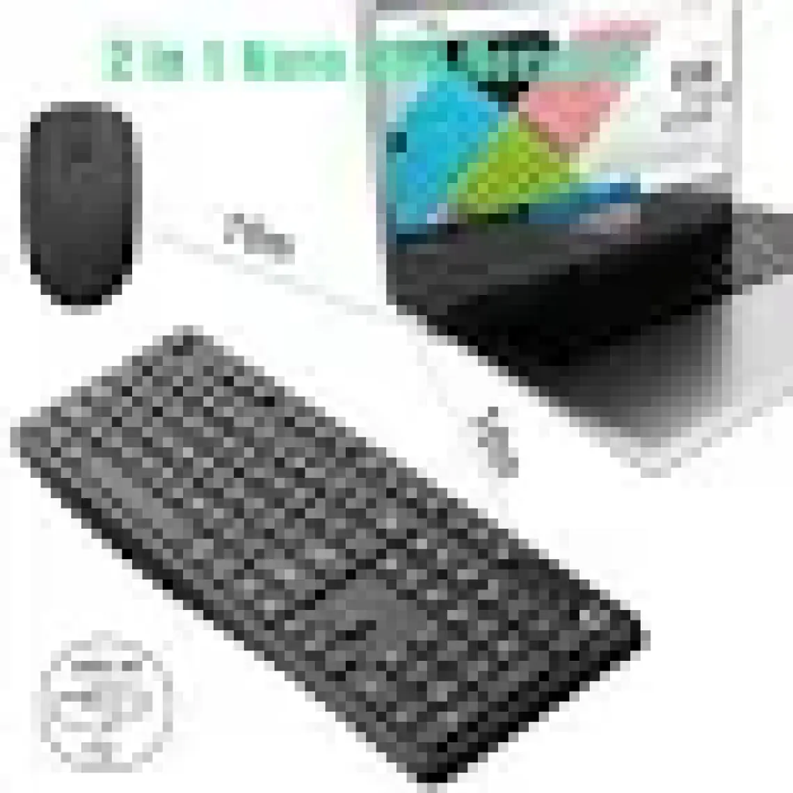 Emtu Life SC601 Kablosuz Klavye Mouse Set Siyah  USB Türkçe Q