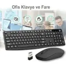 Emtu Life SC601 Kablosuz Klavye Mouse Set Siyah  USB Türkçe Q
