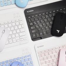 Mor Tmk-04 Bluetooth Kablosuz Klavye Ve Mouse Seti