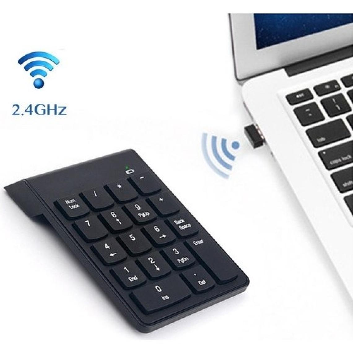 Mi7a Kablosuz Numeric Numerik Keypad 18 Tuşlu Sayısal Klavye Numpad