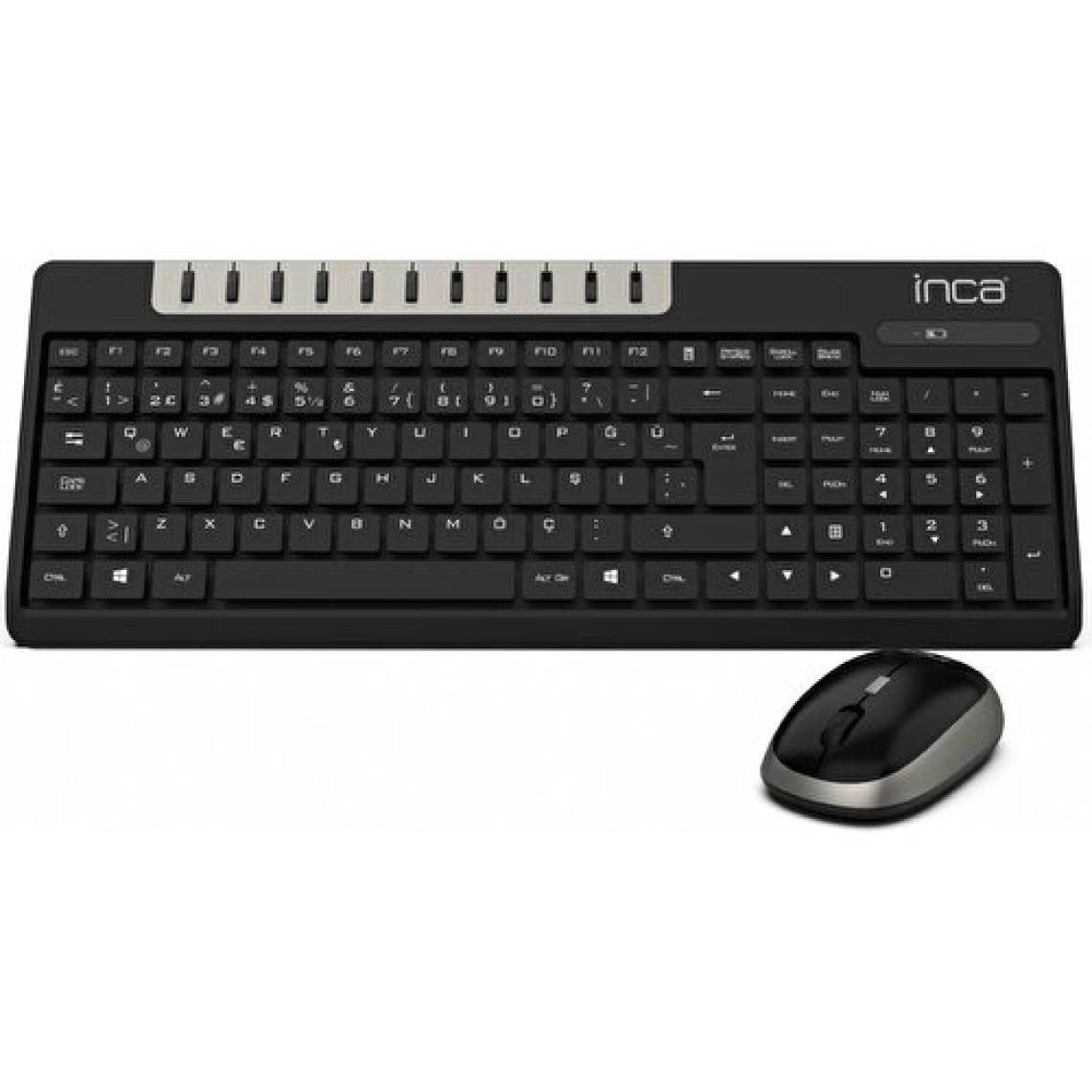 Inca IWS-589 Wireless Multimedia Super Cosy Klavye & Mouse Set