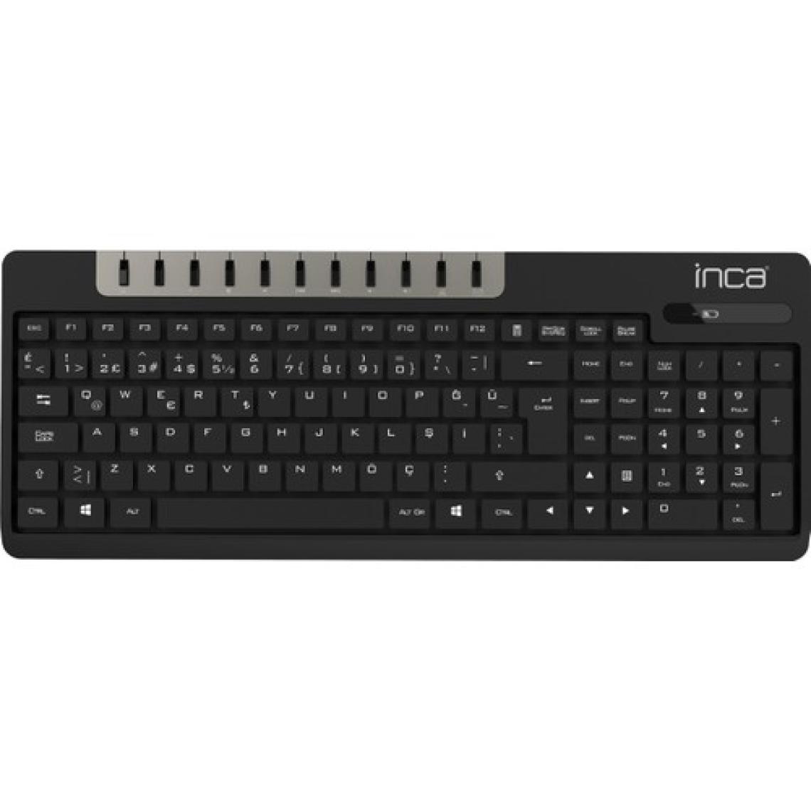 Inca IWS-589 Wireless Multimedia Super Cosy Klavye & Mouse Set
