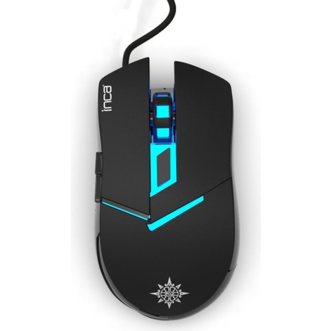 Inca IKG-448 Rainbow Efect Mekanik Hisli Gamer Klavye Mouse Set