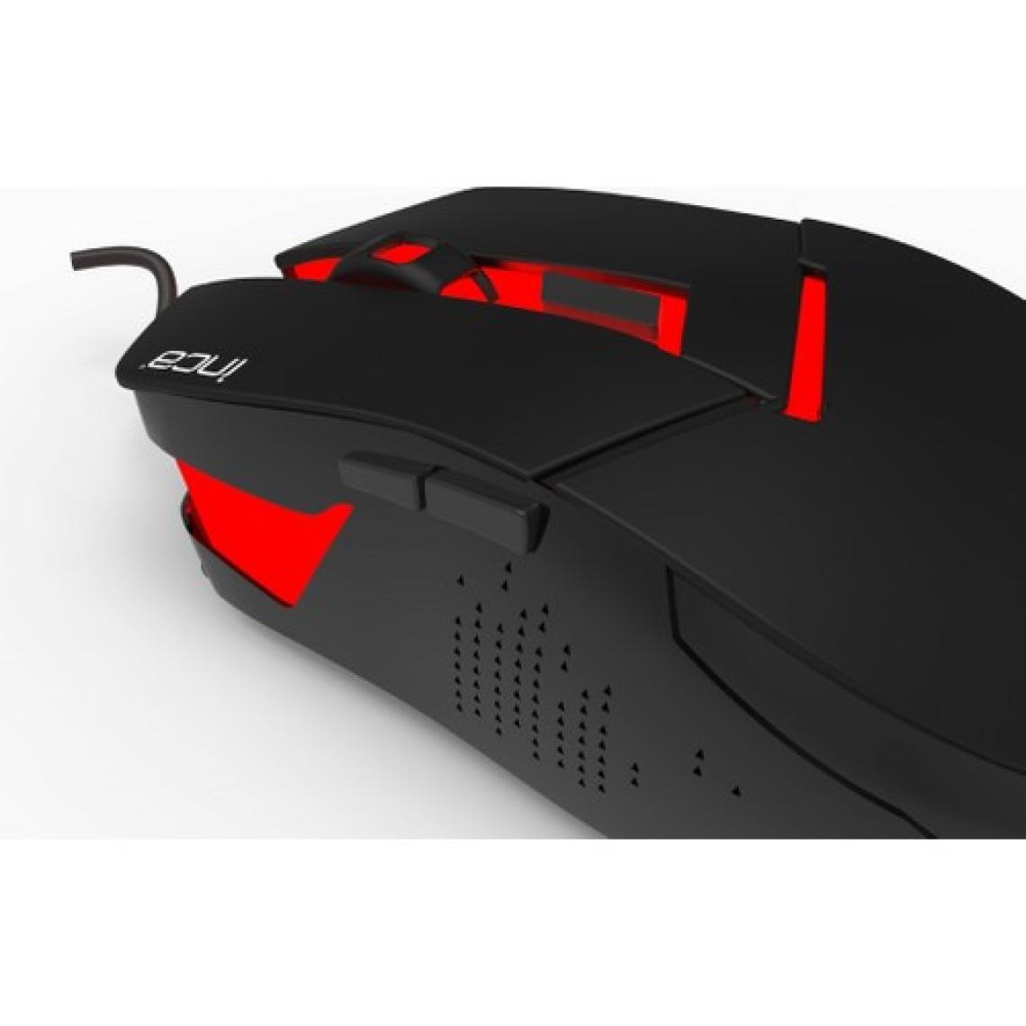 Inca IKG-448 Rainbow Efect Mekanik Hisli Gamer Klavye Mouse Set