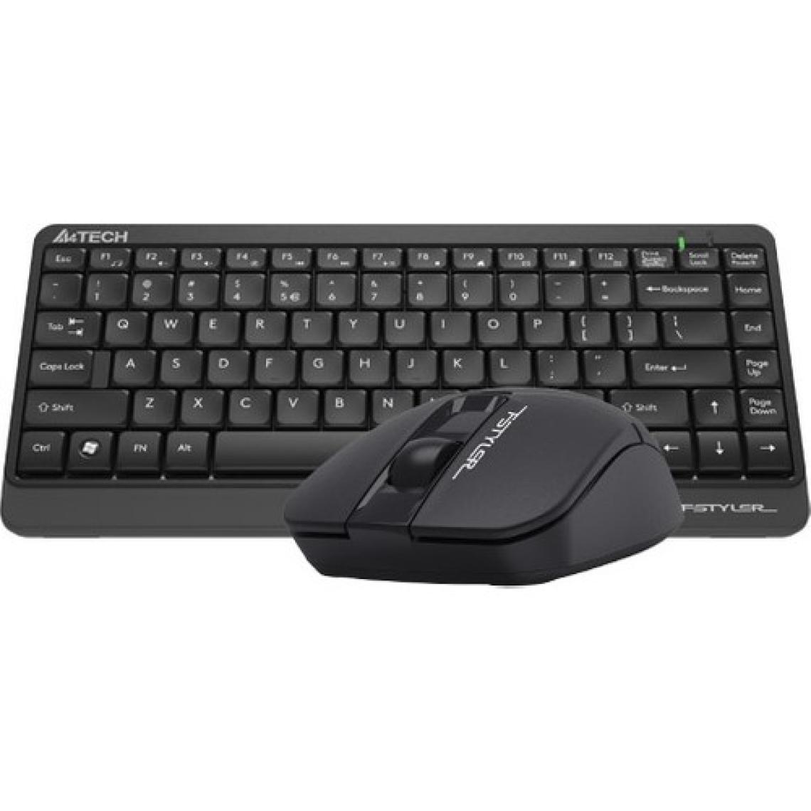 A4 Tech FG1112 Kablosuz Mini Siyah Klavye Mouse Seti