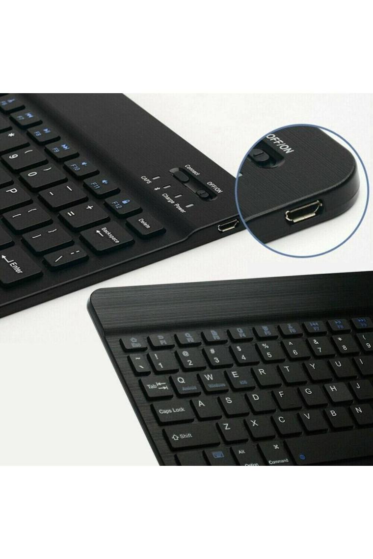Apera Gn-62 Kablosuz Bluetooth Klavye Mouse Seti Ultra Ince Taşınabilir Ingilizce Q Klavye