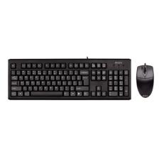 A4 TECH KM-72620D USB Q Trk Optic Mouse Siyah Multimedya Klavye - Mouse Set