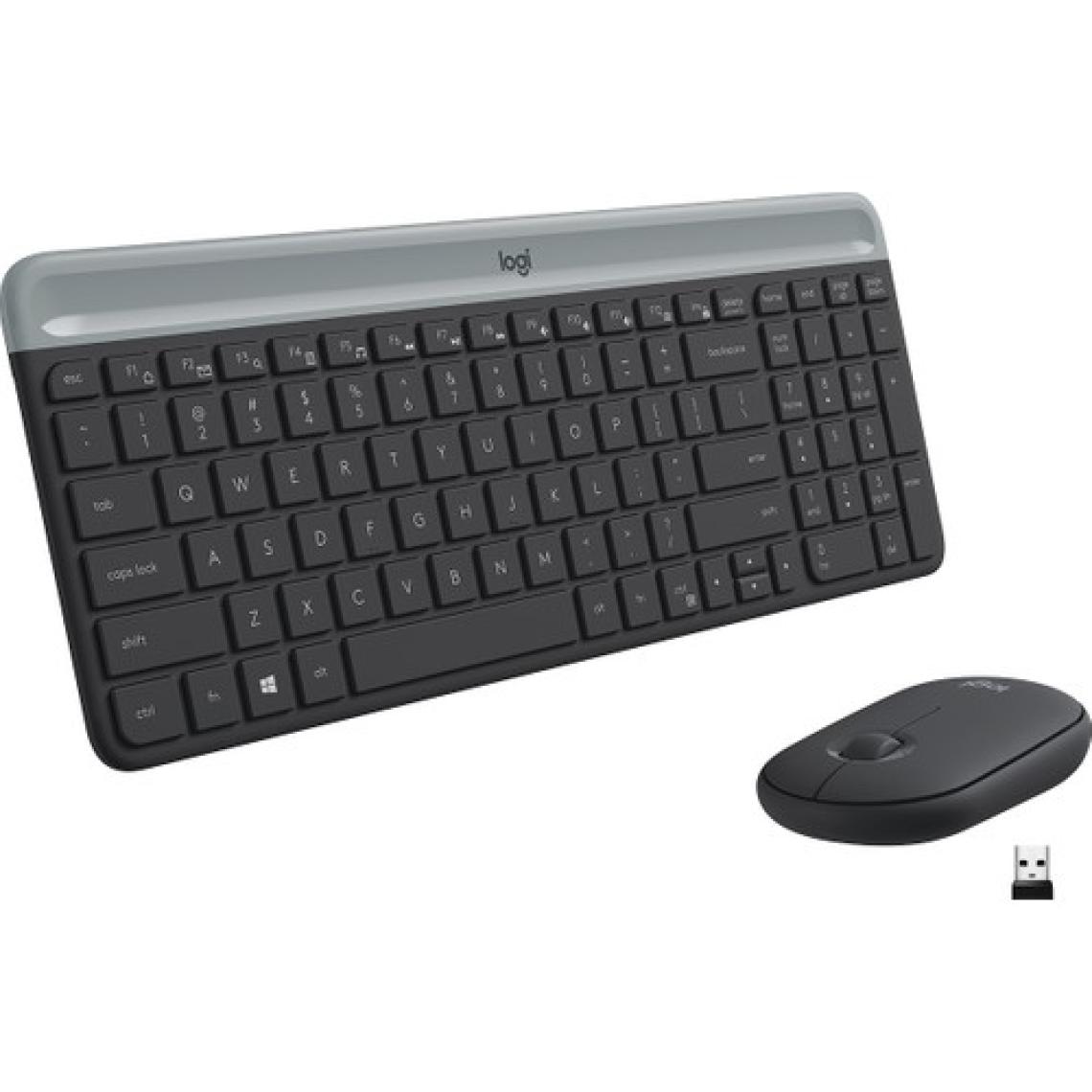 Logitech MK470 Siyah Kablosuz Klavye Mouse Seti