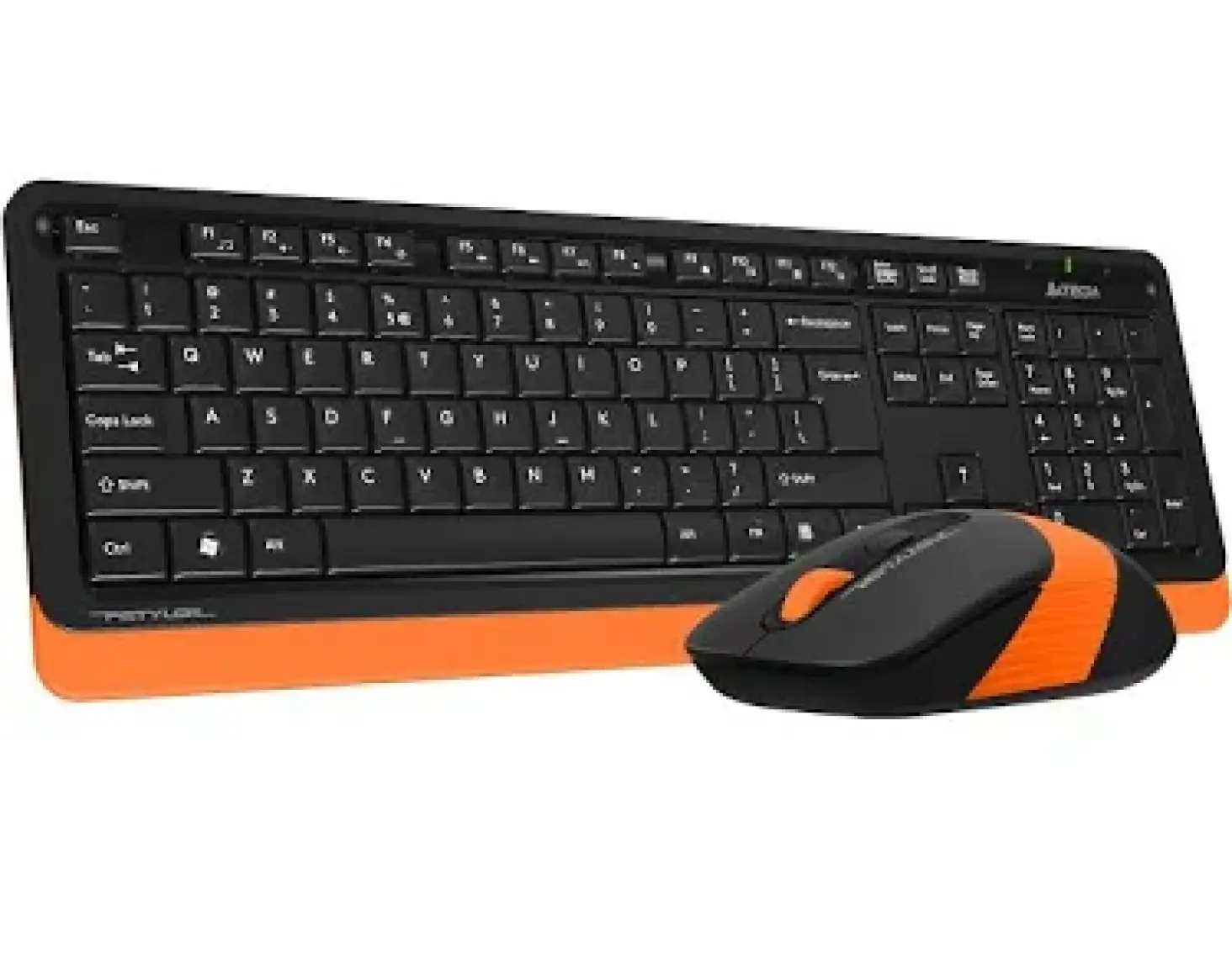 A4Tech FG1010 Kablosuz Q Trk Optic Mouse Siyah/Gri Multimedya Klavye - Mouse Set