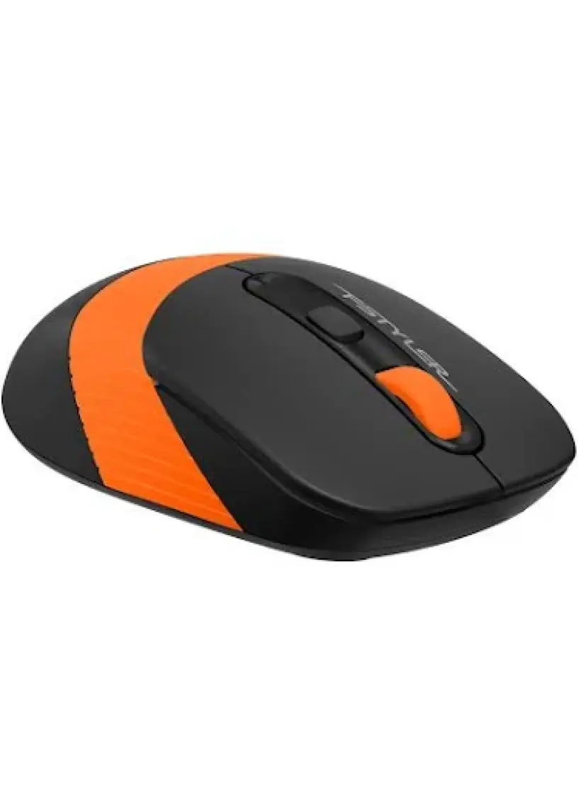 A4Tech FG1010 Kablosuz Q Trk Optic Mouse Siyah/Gri Multimedya Klavye - Mouse Set