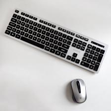 Kagito Silver Kablosuz Klavye & Mouse Set