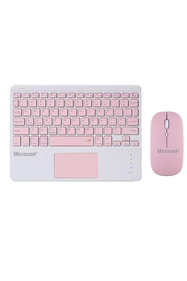 Microcase Tablet ve Telefonlar Için Bluetooth Touchpad Klavye ve Mouse Set - AL3560
