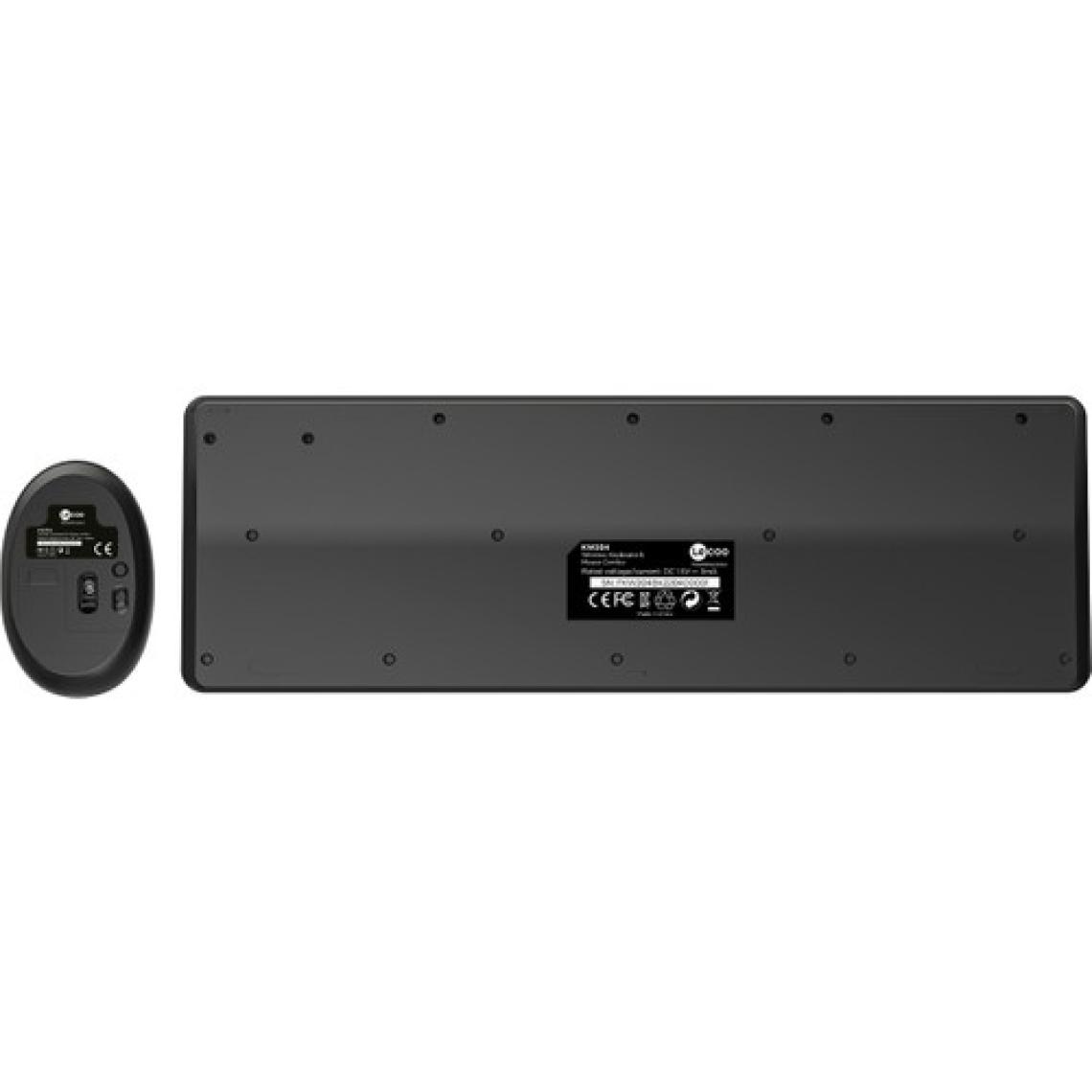 Lecoo KW204 2.4GHz Kablosuz Türkçe Q Klavye & Mouse Set Siyah