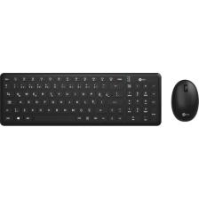 Lecoo KW204 2.4GHz Kablosuz Türkçe Q Klavye & Mouse Set Siyah