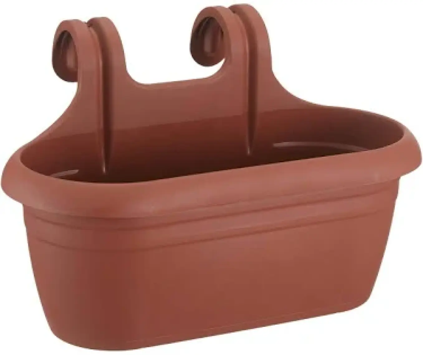 Poliwork Nergiz Kolay Askı Balkon Saksısı 40 cm 6,5 lt