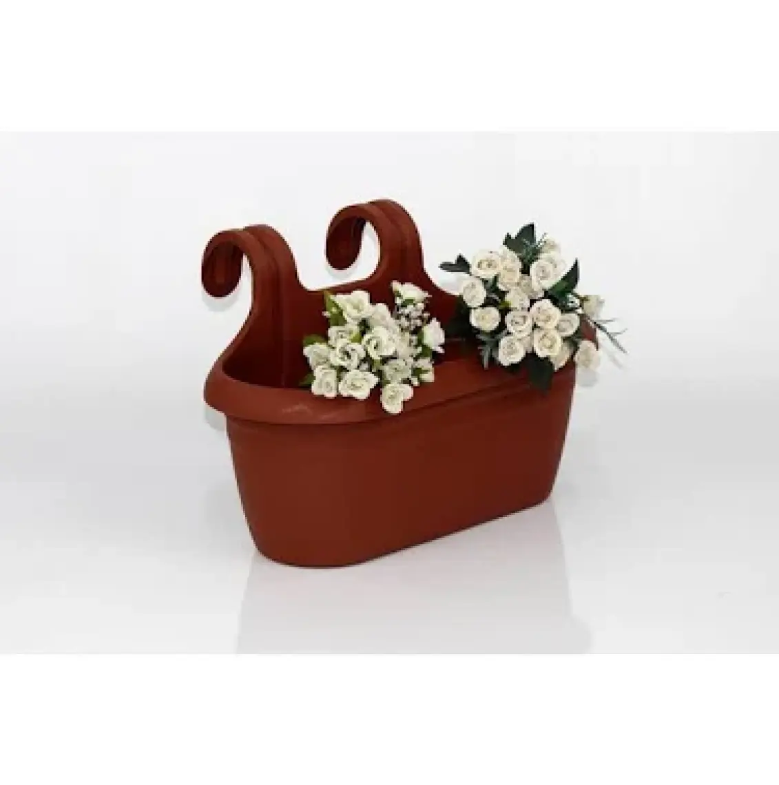 Poliwork Nergiz Kolay Askı Balkon Saksısı 40 cm 6,5 lt