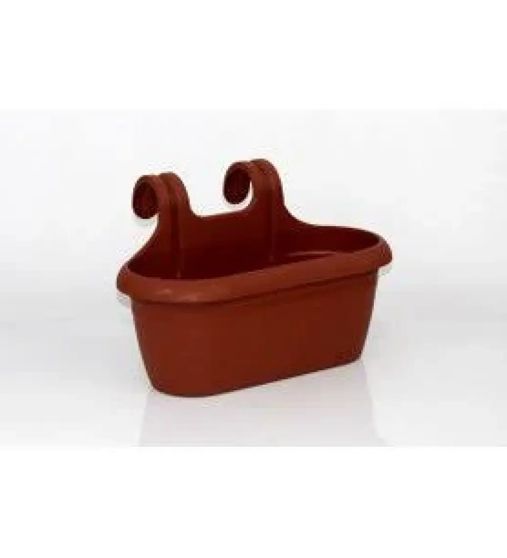 Poliwork Nergiz Kolay Askı Balkon Saksısı 40 cm 6,5 lt