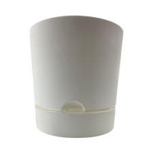 Poliwork Begonya 15 cm Beyaz Tabaklı Saksı