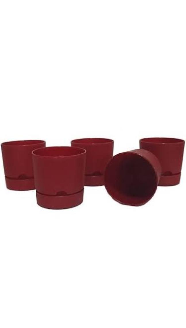 Poliwork Begonya 9 cm Tabaklı Saksı 0,5 lt