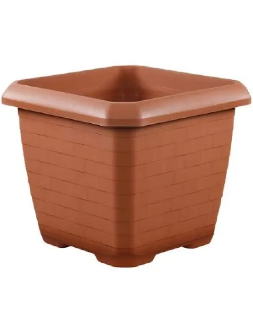 Serinova Hisar Kare Saksı Hk04 44 Lt