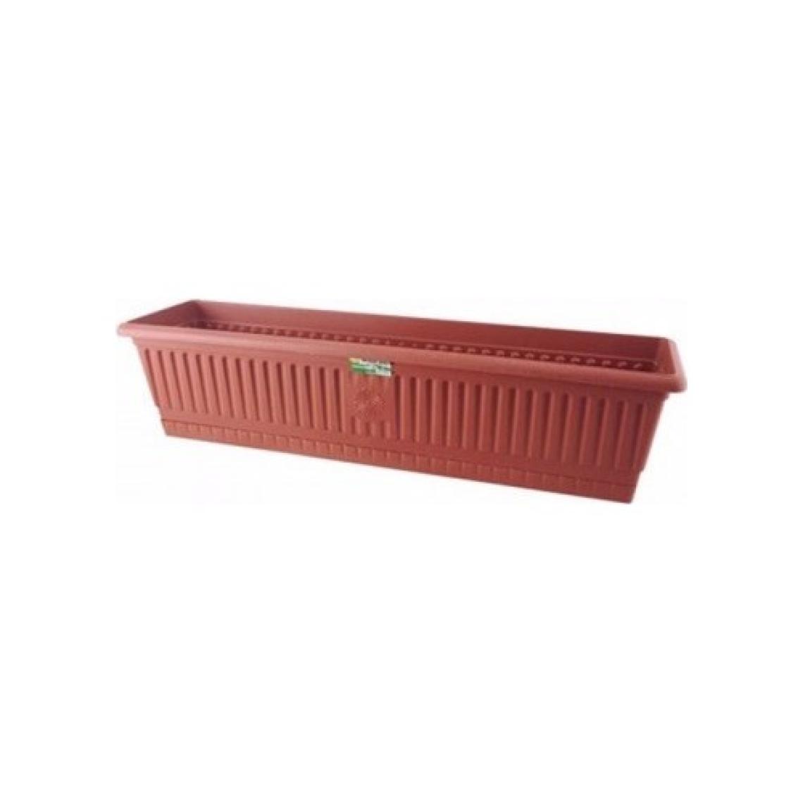 Cosargroup 6'lı Hak Plastik Balkon Saksı Büyük Boy 13 lt 70cm Büyük Boy