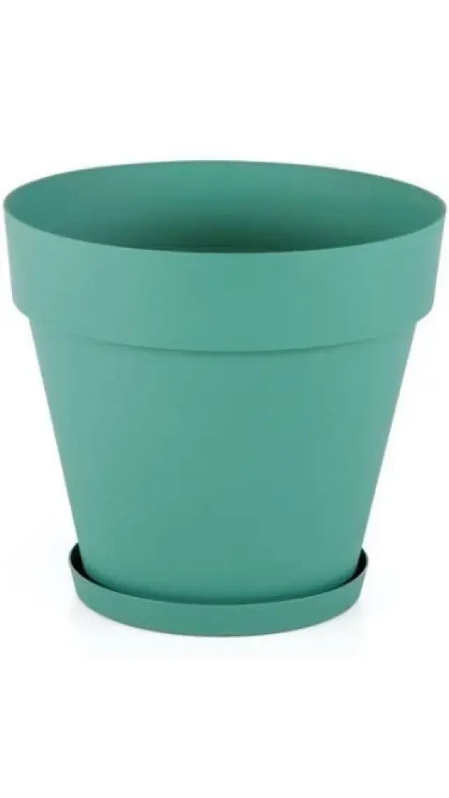 Omnipazar SO-YS04 Yalı Saksı Tabaklı 6 lt No 4