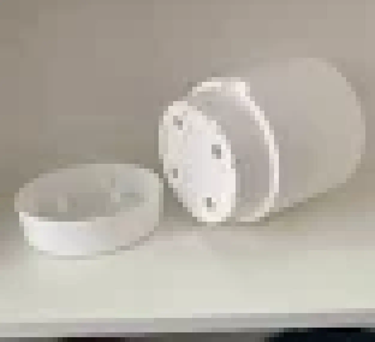 Poliwork Begonya 18 cm Antrasit Tabaklı Saksı