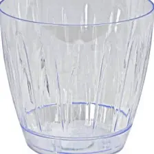 Serinova - Orkide Saksısı - Şeffaf Saksı - 3 Lt