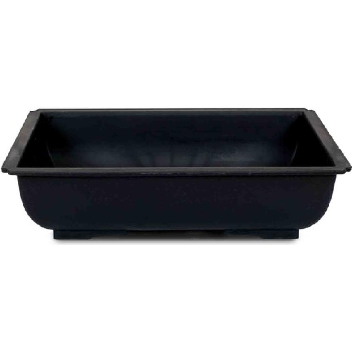 Seika Plastik Bonsai Sukulent Alıştırma Saksısı 27 cm Siyah