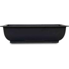 Seika Plastik Bonsai Sukulent Alıştırma Saksısı 27 cm Siyah