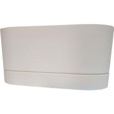 Poliwork Begonya Tabaklı Balkon Saksısı 30 cm 5,5 lt