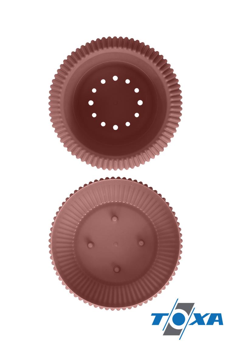 Omnipazar Krs Mercan Dekoratif Kaktüs Sukulent Plastik Saksı Takımı 3'lü Set Soft Pembe