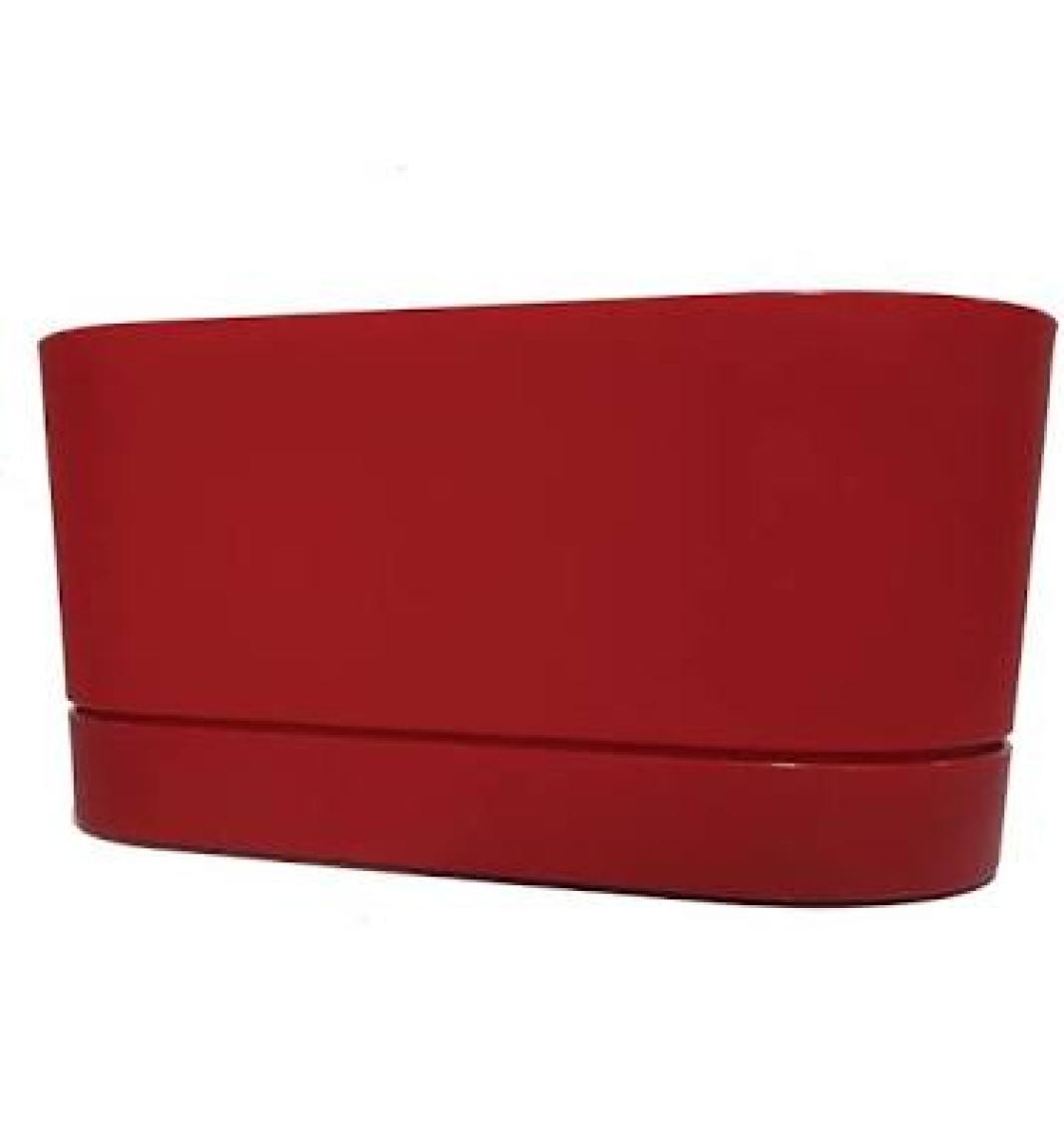 Poliwork Begonya Tabaklı Balkon Saksısı 30 cm 5,5 lt