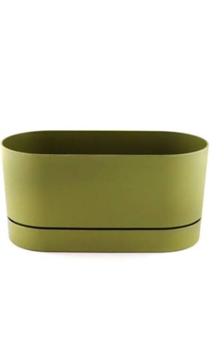 Poliwork Begonya Tabaklı Balkon Saksısı 30 cm 5,5 lt