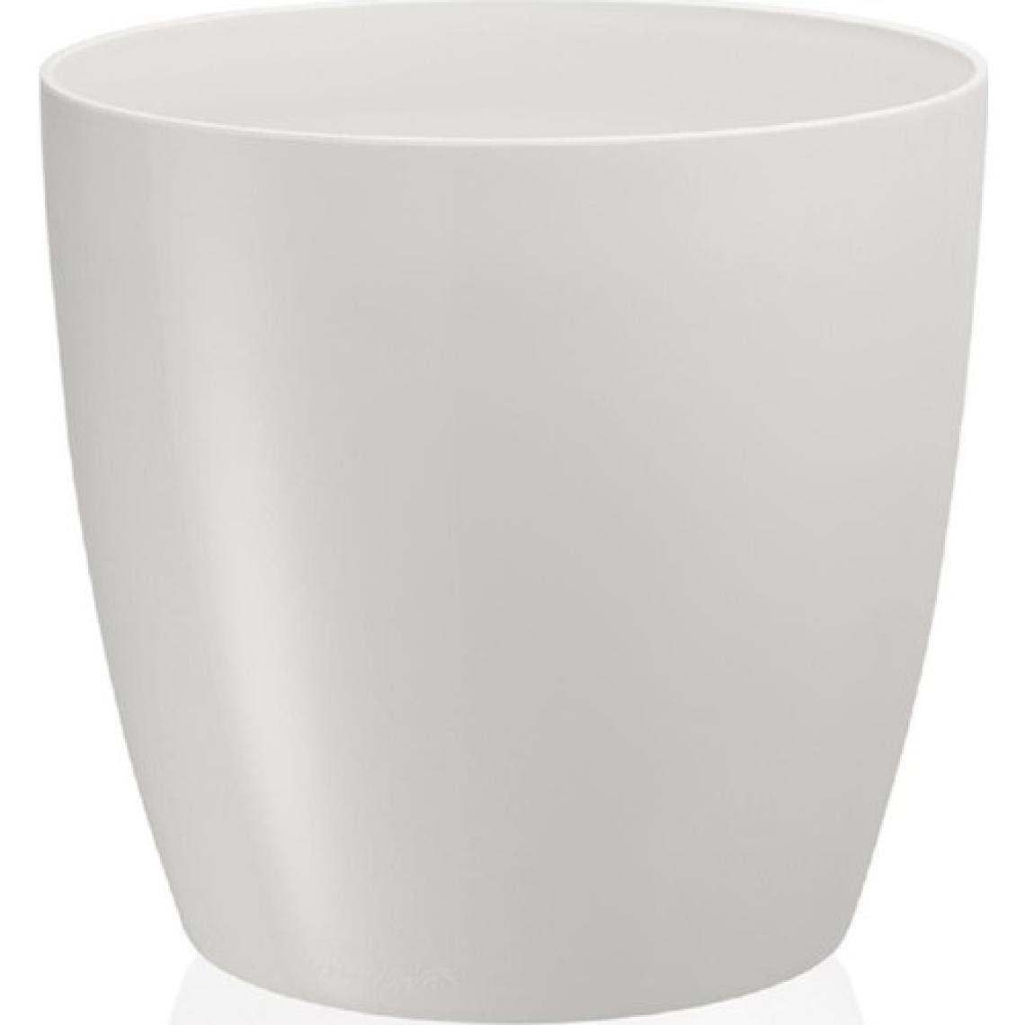 Serinova Yakut Plastik Çiçek Saksısı - 34 cm Çapında, Tüm Bitki Türleriyle Uyumlu, Hafif, Dayanıklı ve 22 Litre Kapasiteli
