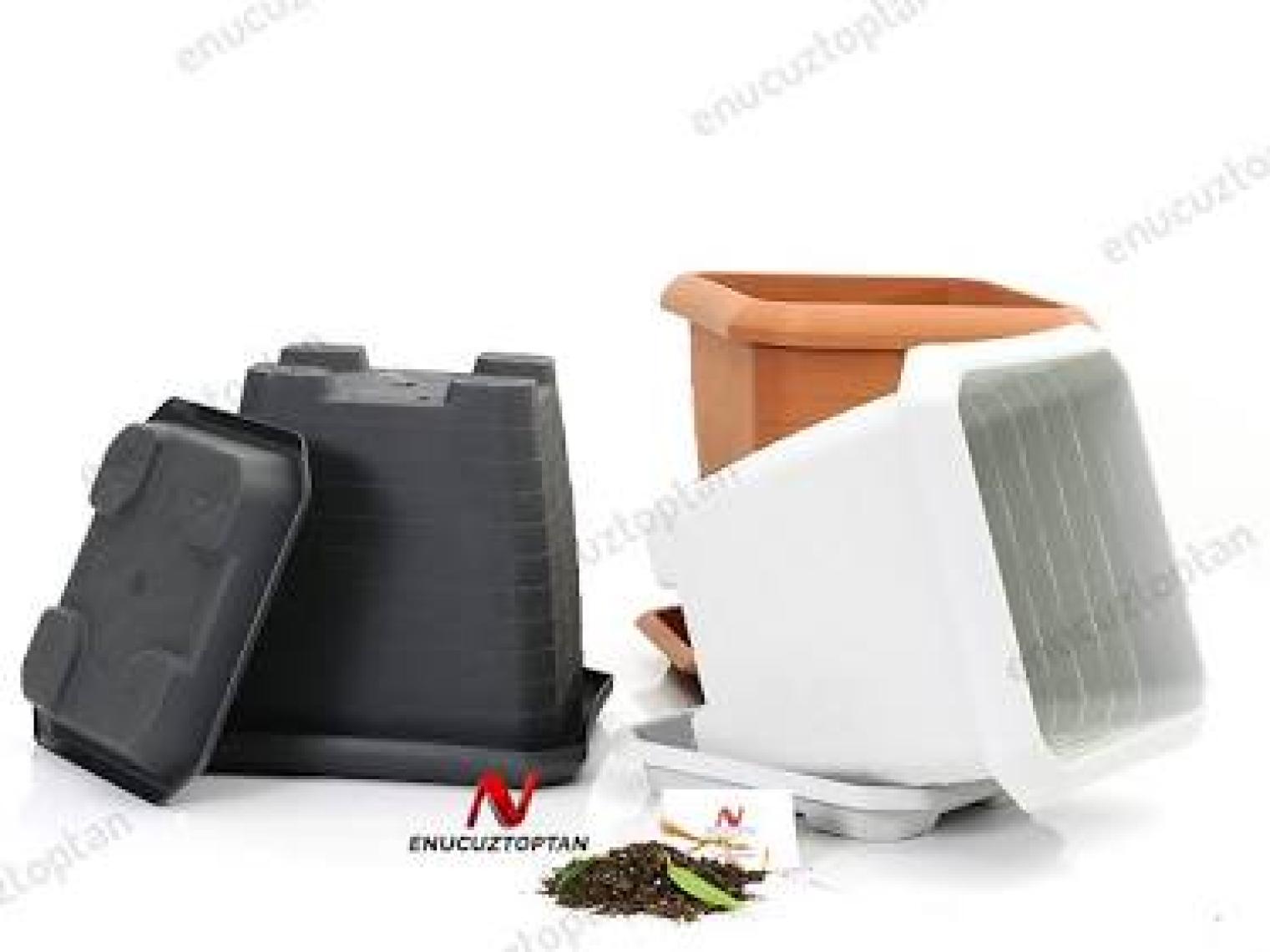 Serinova Hisar Kare Saksı Hk03 25 Lt