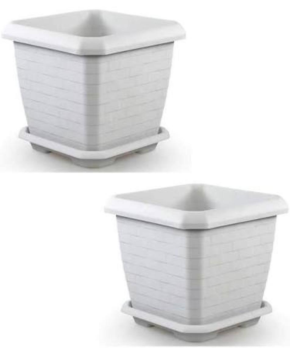 Serinova Hisar Kare Saksı Hk03 25 Lt