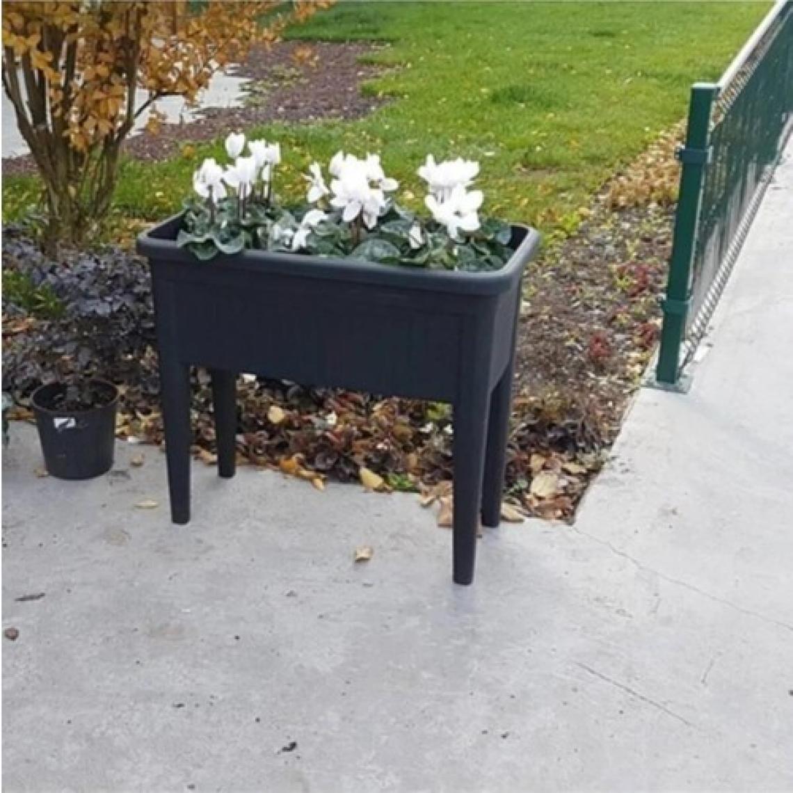 Omnipazar SO-AB03 Dekoratif Ayaklı Bahçe Yetiştirme Saksı 60 Litre No 3
